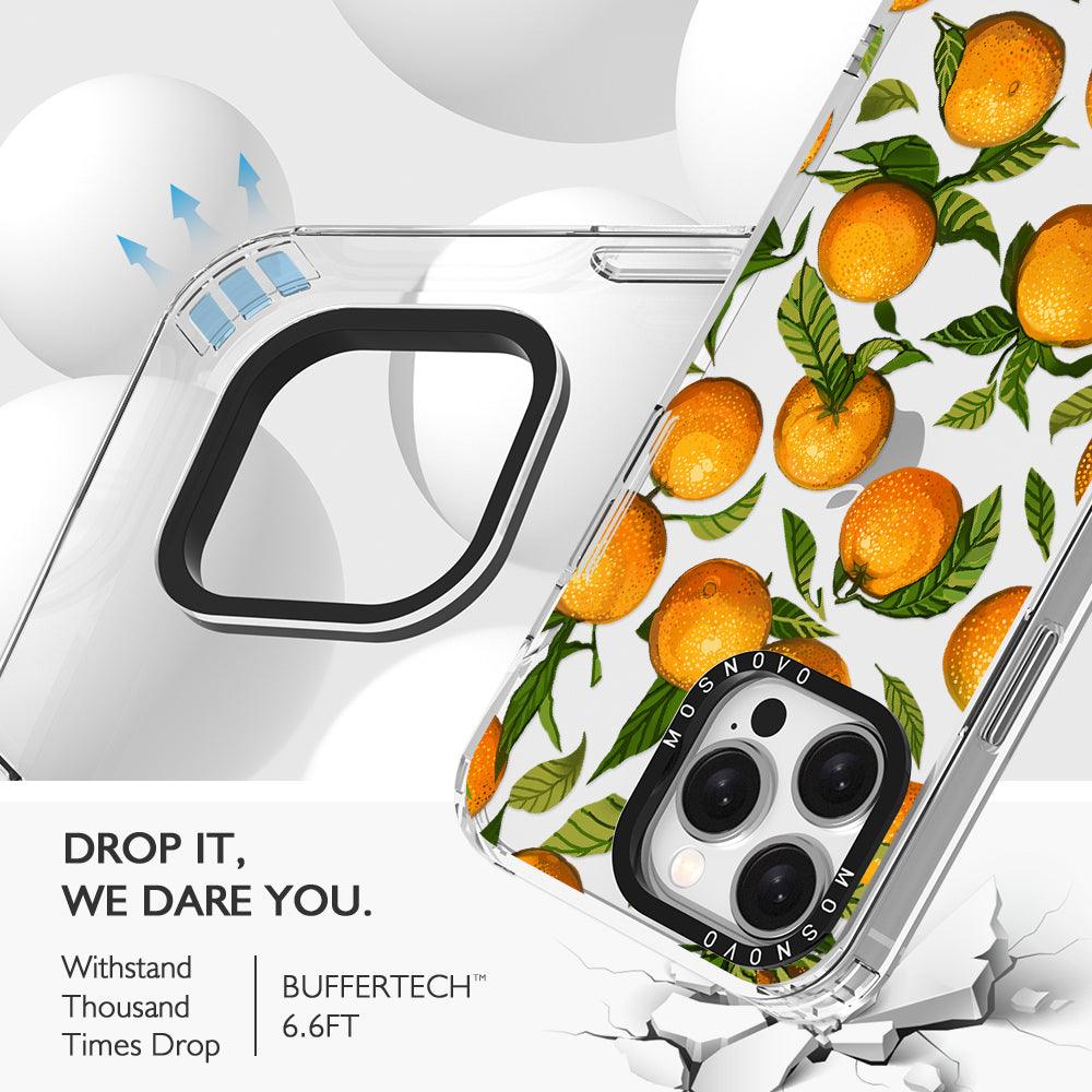 Tangerine Phone Case - iPhone 15 Pro Max Case - MOSNOVO