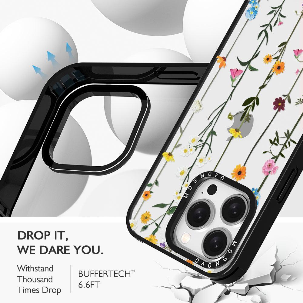 Wildflowers Phone Case - iPhone 15 Pro Case - MOSNOVO