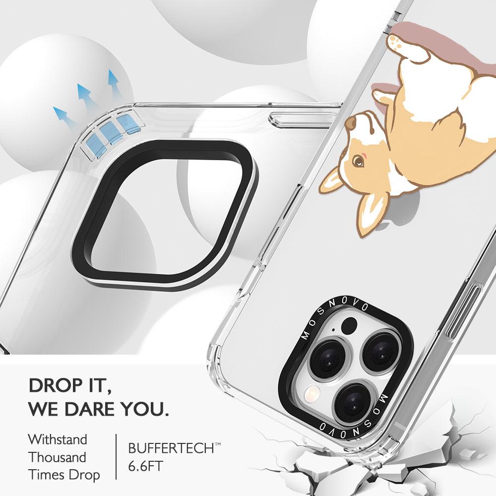 Corgi Dog Phone Case - iPhone 15 Pro Max Case - MOSNOVO