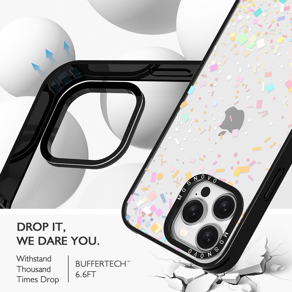 Confetti Phone Case - iPhone 15 Pro Max Case - MOSNOVO