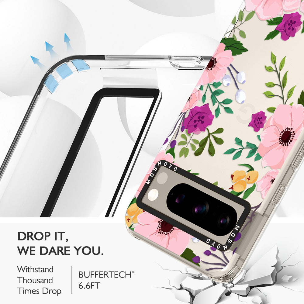 Watercolor Floral Phone Case - Google Pixel 8 Pro Case - MOSNOVO