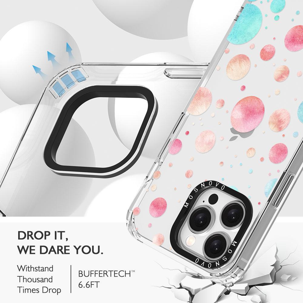 Colorful Bubbles Phone Case - iPhone 15 Pro Max Case - MOSNOVO