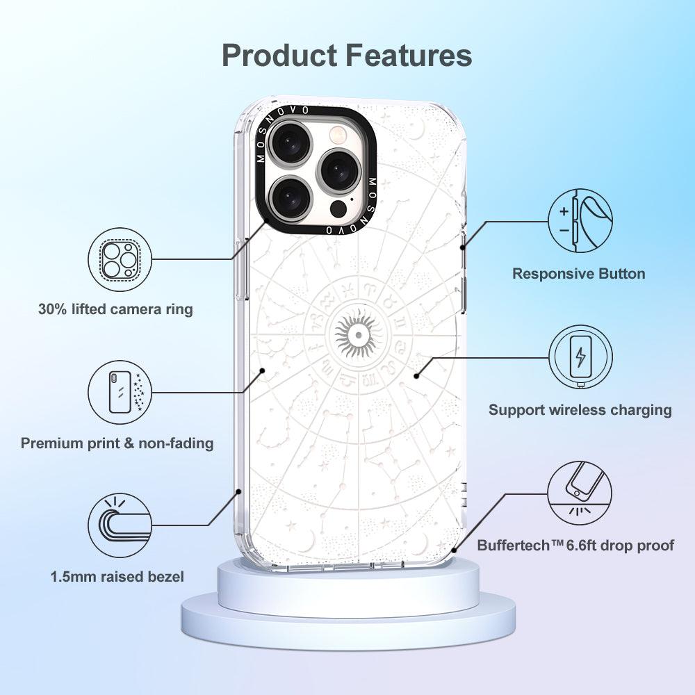 Zodiac Phone Case - iPhone 15 Pro Max Case - MOSNOVO