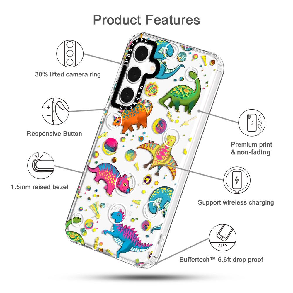 Dinosaur Planet Phone Case - Samsung Galaxy S23 FE Case