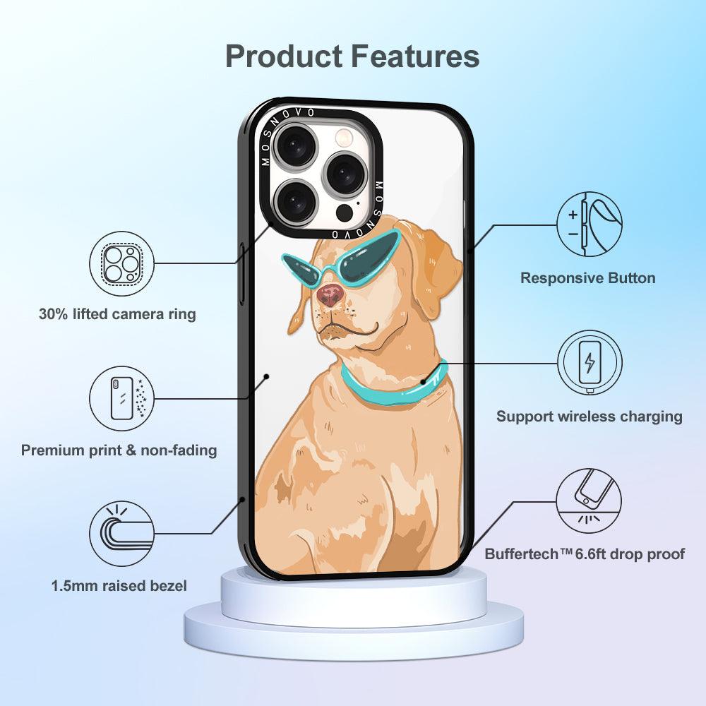 Labrador Phone Case - iPhone 15 Pro Max Case - MOSNOVO