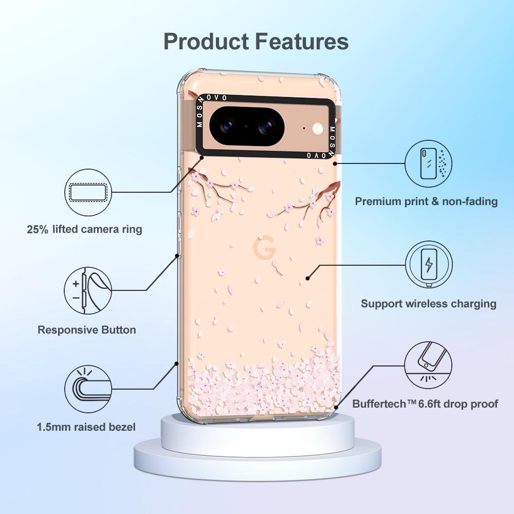 Sakura Phone Case - Google Pixel 8 Case - MOSNOVO