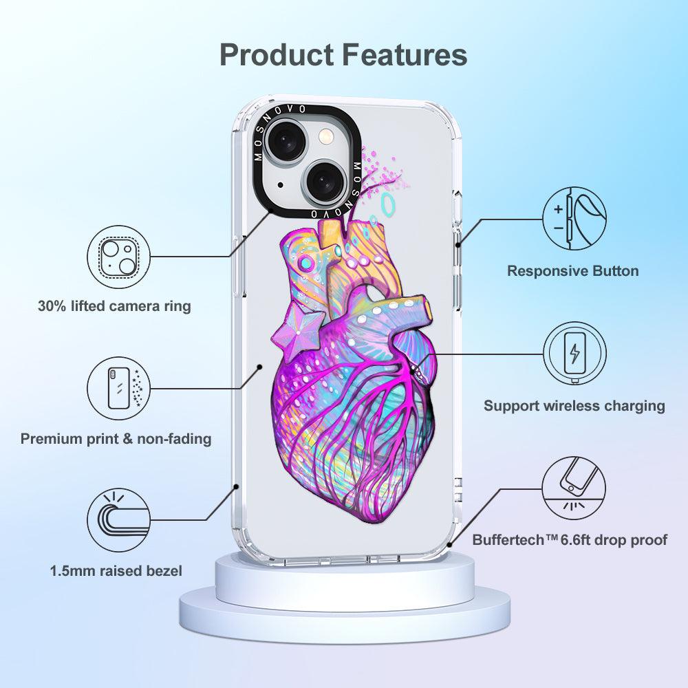 The Heart of Art Phone Case - iPhone 15 Case - MOSNOVO