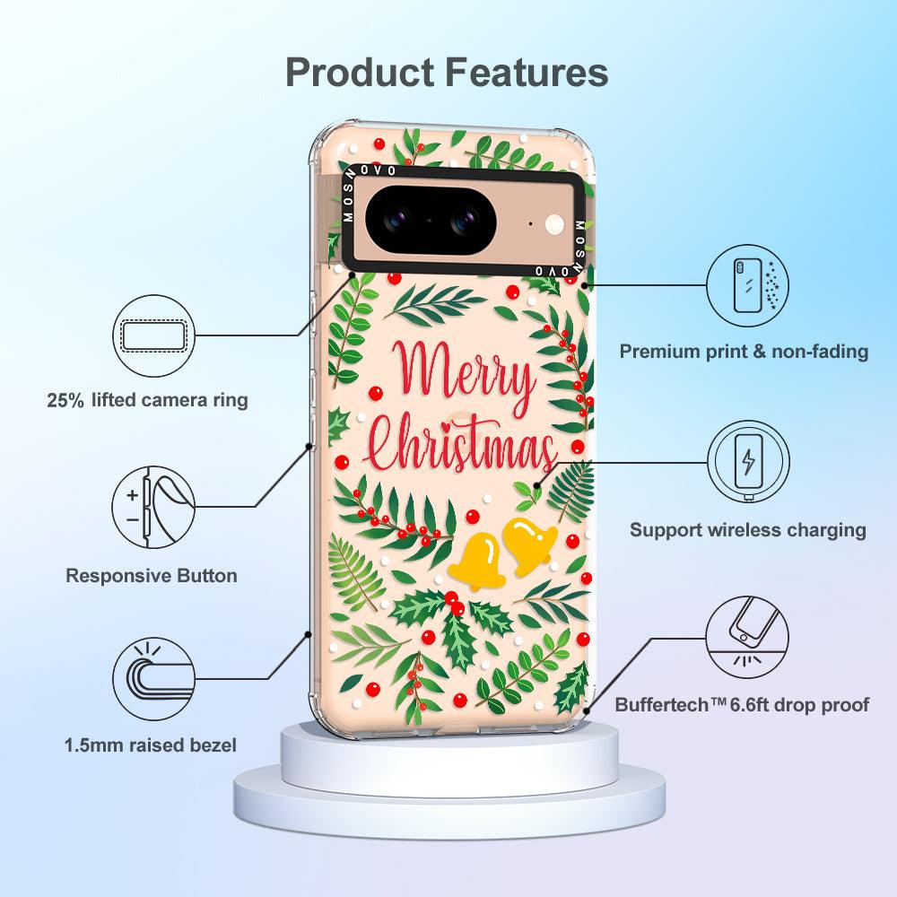 Merry Christmas Phone Case - Google Pixel 8 Case