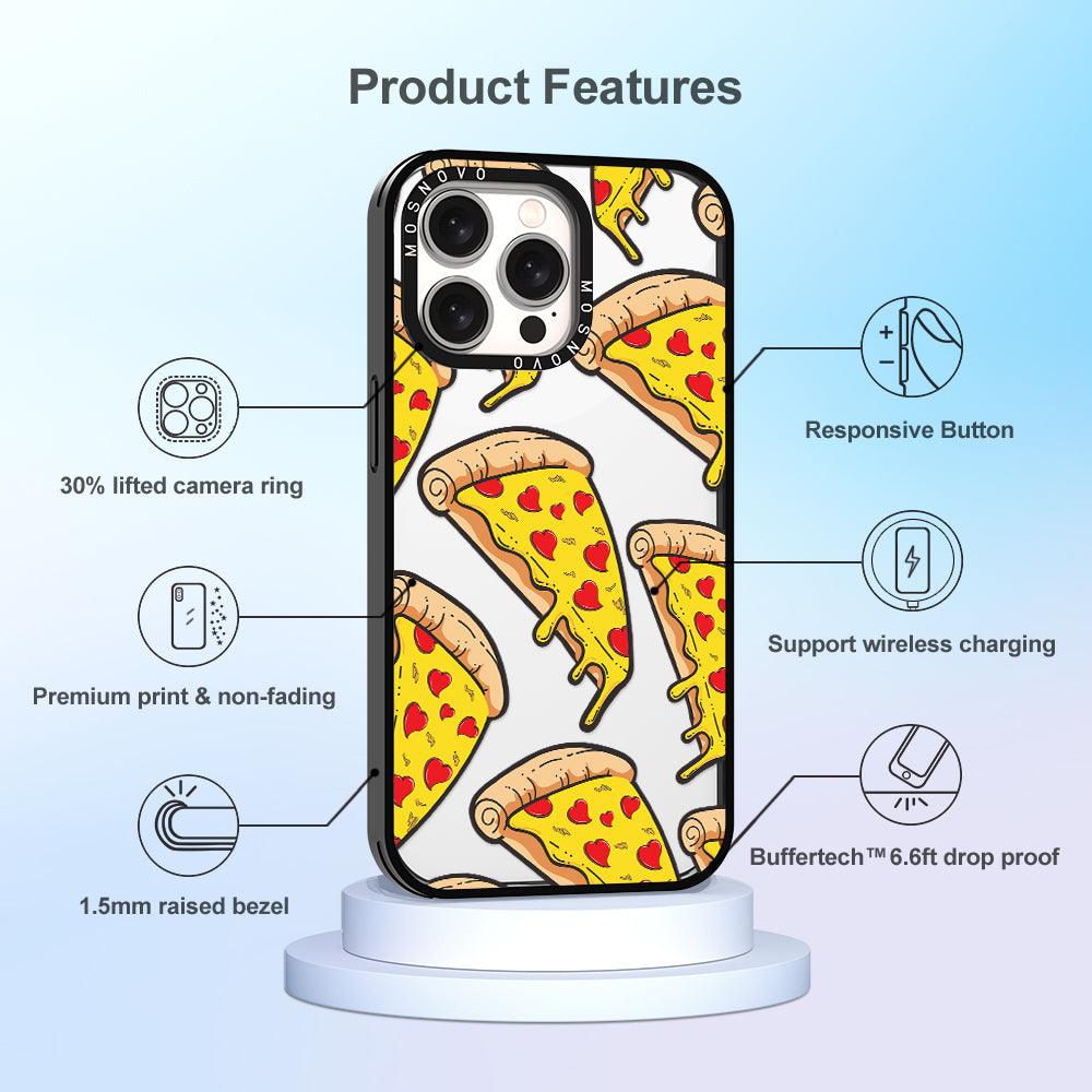 Pizza Phone Case - iPhone 15 Pro Max Case - MOSNOVO