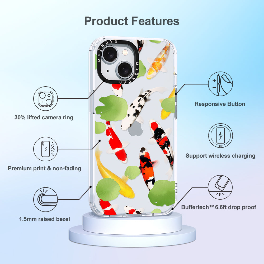 Koi Phone Case - iPhone 15 Case - MOSNOVO