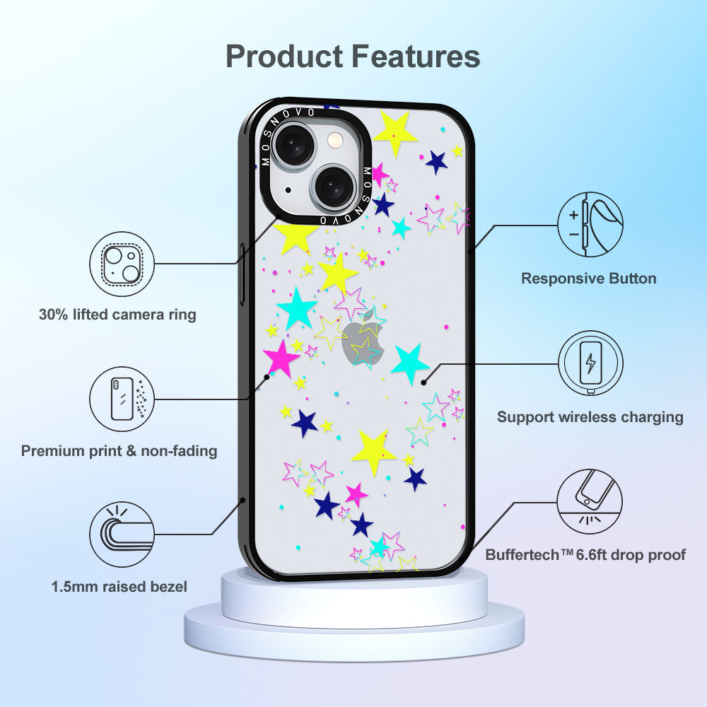 Twinkle Star Phone Case - iPhone 15 Case - MOSNOVO