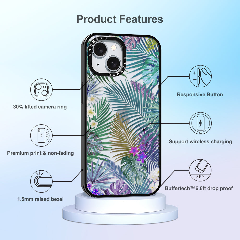 Tropical Rainforests Phone Case - iPhone 15 Plus Case - MOSNOVO