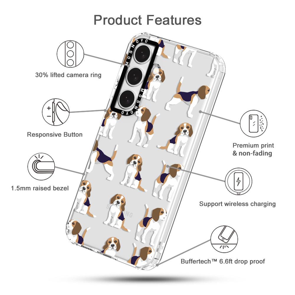 Beagle Phone Case - Samsung Galaxy S24 Case - MOSNOVO