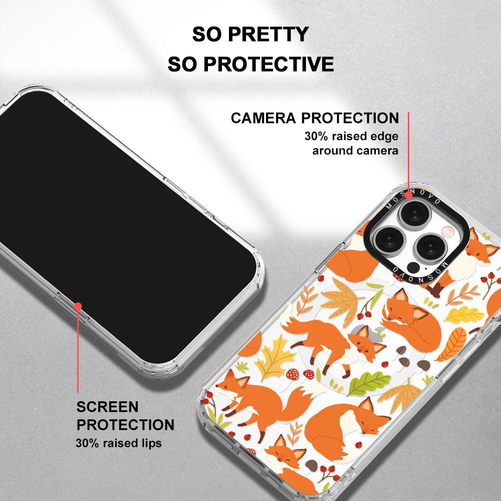 Autumn Fox Phone Case - iPhone 15 Pro Max Case - MOSNOVO