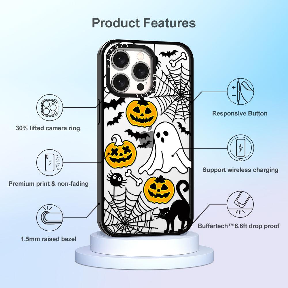 Halloween Pumpkin Phone Case - iPhone 15 Pro Max Case - MOSNOVO