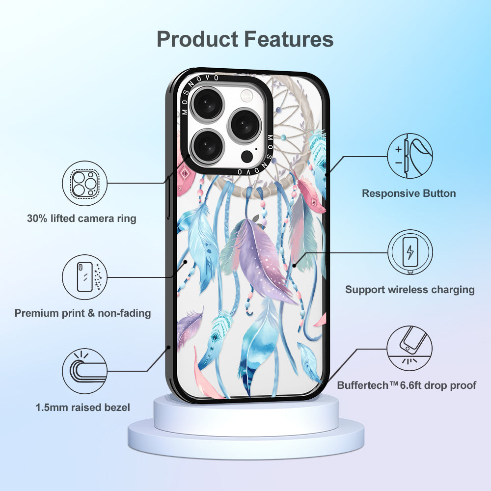 Dreamcatcher Phone Case - iPhone 15 Pro Case - MOSNOVO