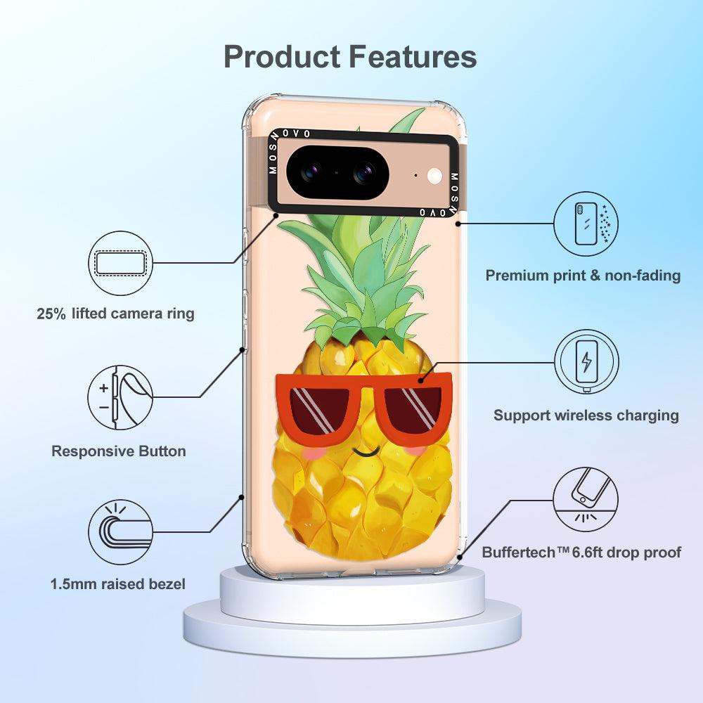 Cool Pineapple Phone Case - Google Pixel 8 Case - MOSNOVO