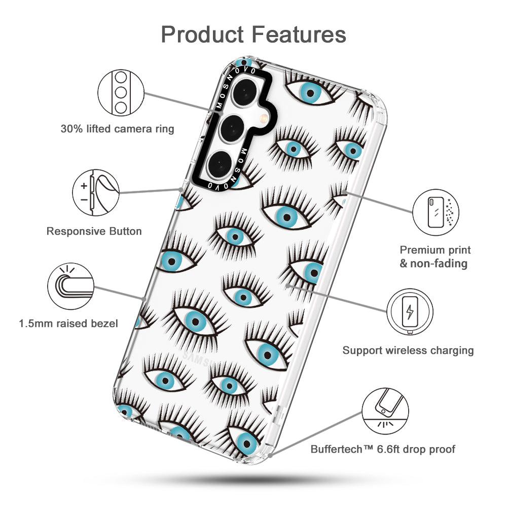 Evil Eye Phone Case - Samsung Galaxy S23 FE Case