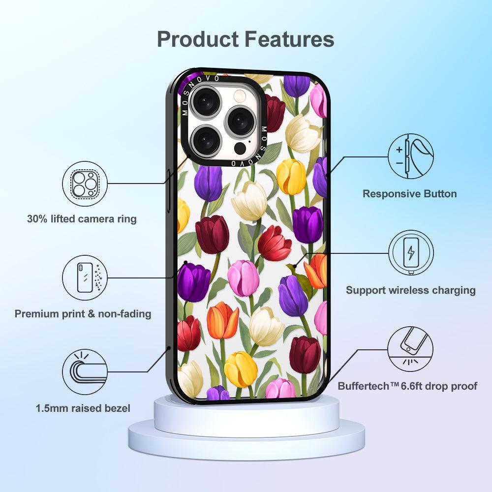 Tulip Phone Case - iPhone 15 Pro Max Case - MOSNOVO