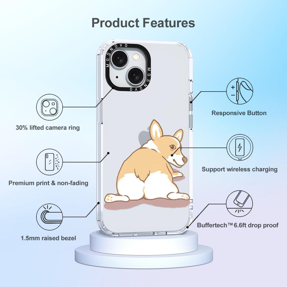 Corgi Dog Phone Case - iPhone 15 Plus Case - MOSNOVO