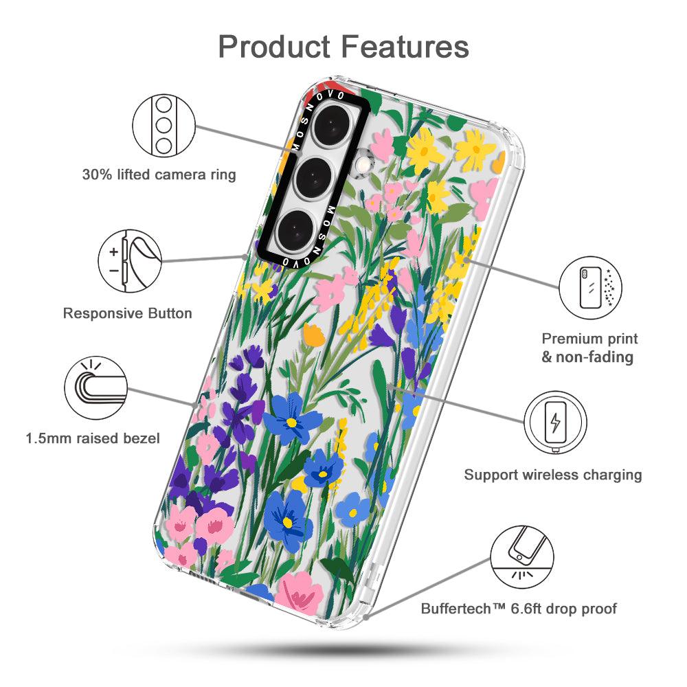 Spring Flower Phone Case - Samsung Galaxy S24 Plus Case - MOSNOVO