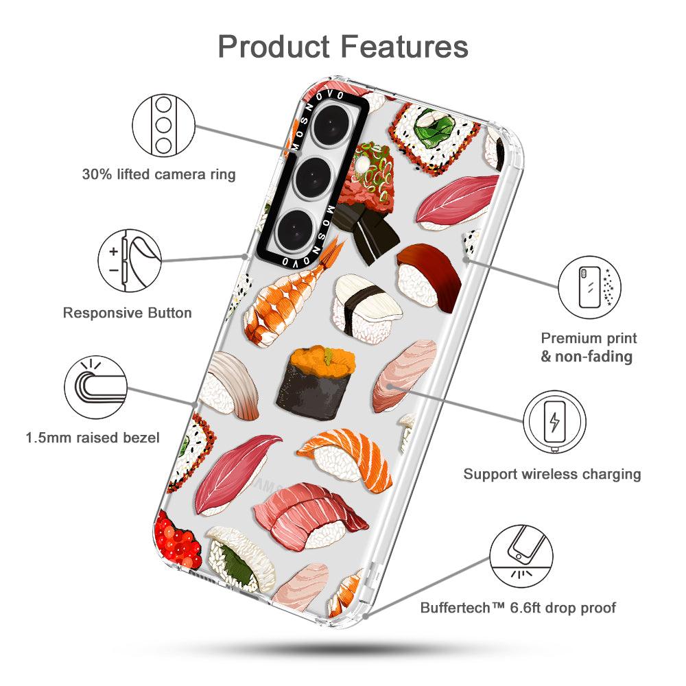 Sushi Phone Case - Samsung Galaxy S24 Plus Case - MOSNOVO