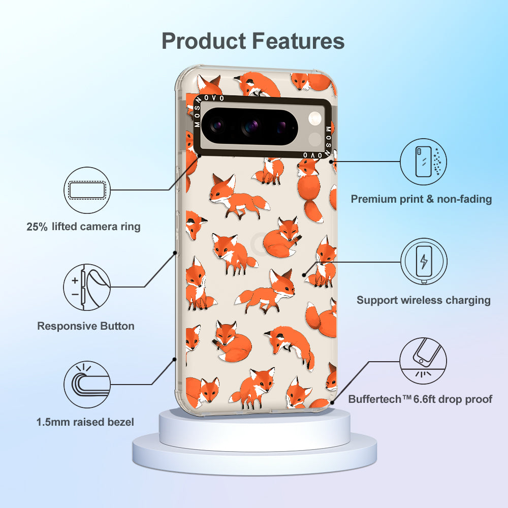 Fox Phone Case - Google Pixel 8 Pro Case - MOSNOVO