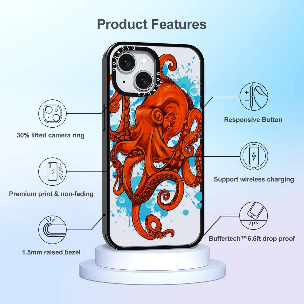 Octupus Phone Case - iPhone 15 Case - MOSNOVO