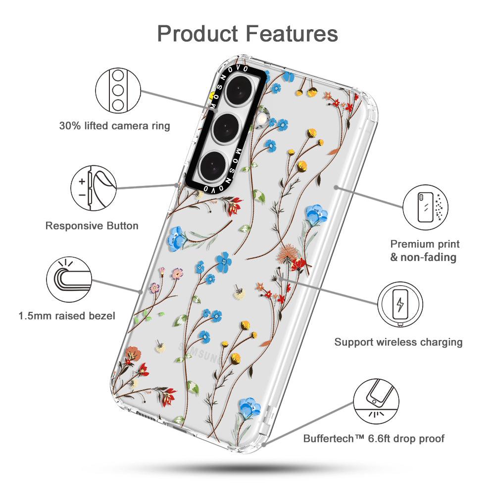 Wildfloral Phone Case - Samsung Galaxy S24 Plus Case - MOSNOVO