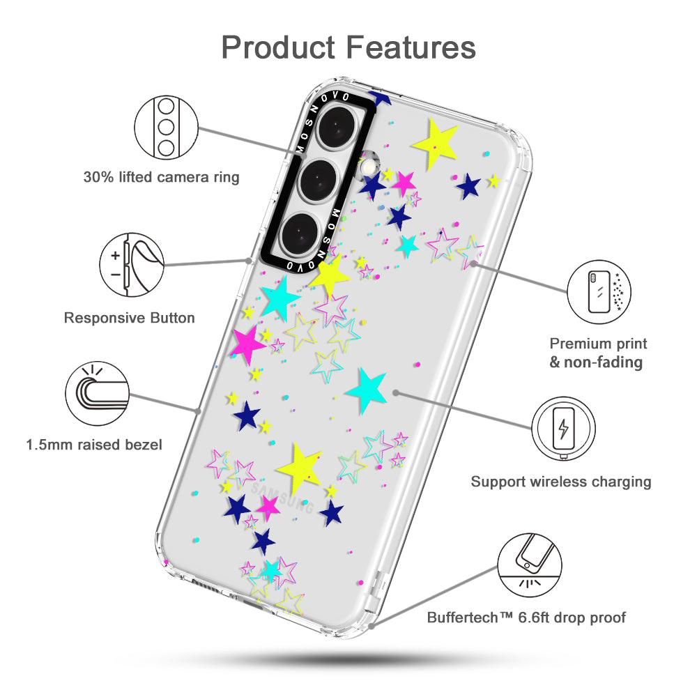 Twinkle Star Phone Case - Samsung Galaxy S24 Case - MOSNOVO