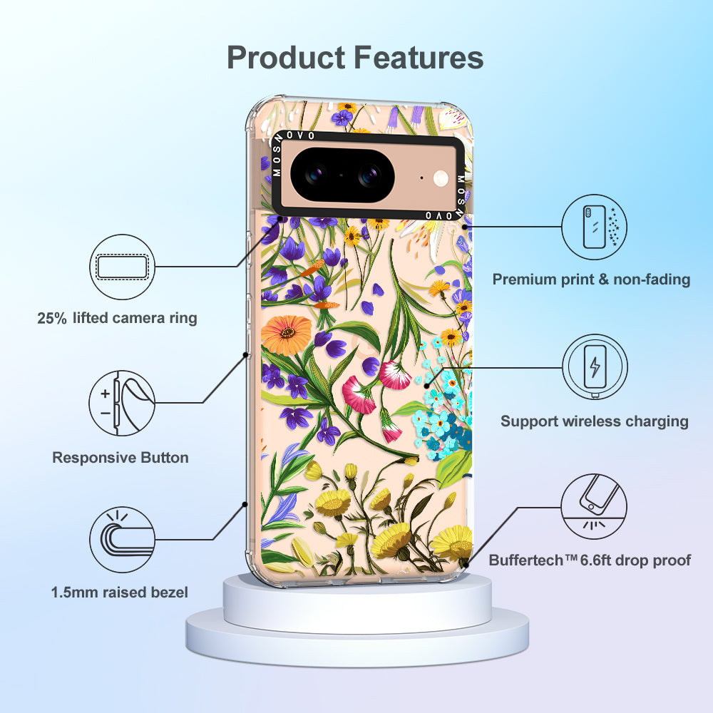 Summer Flower Holidays Phone Case - Google Pixel 8 Case - MOSNOVO