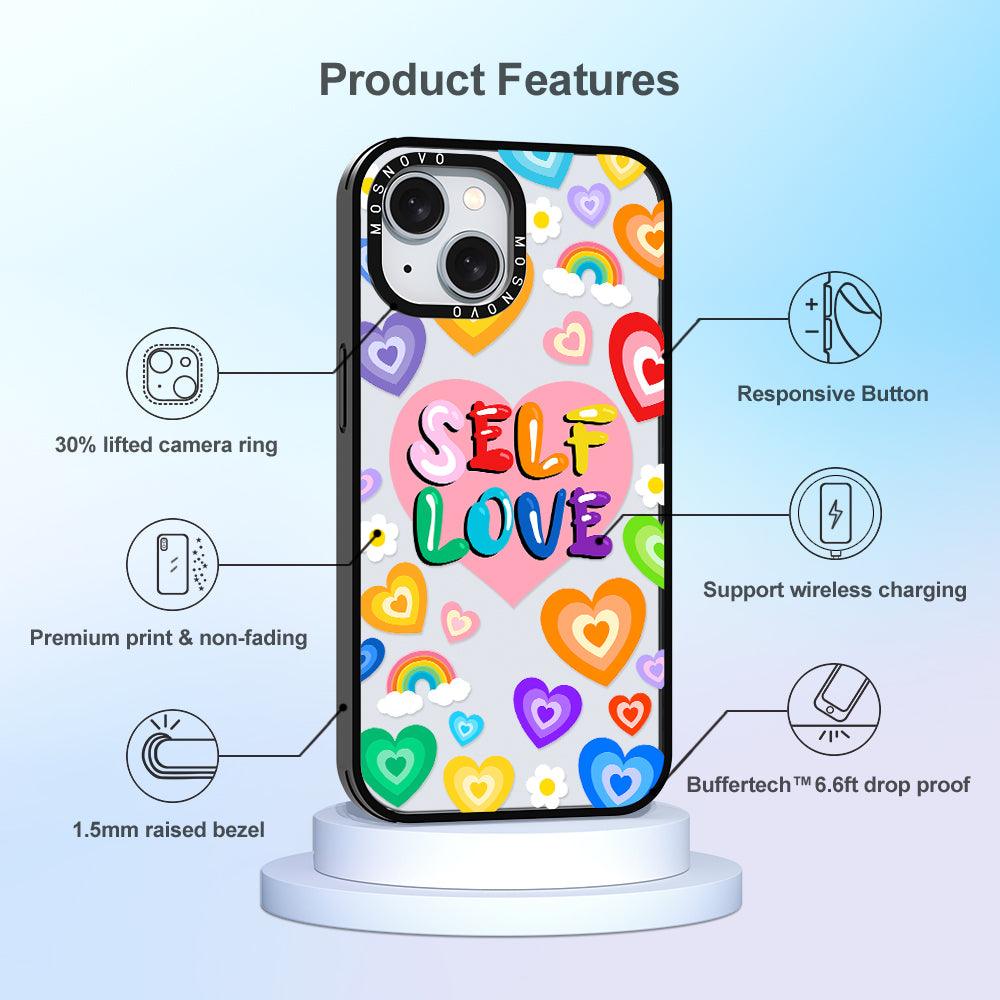 Self Love Phone Case - iPhone 15 Plus Case - MOSNOVO