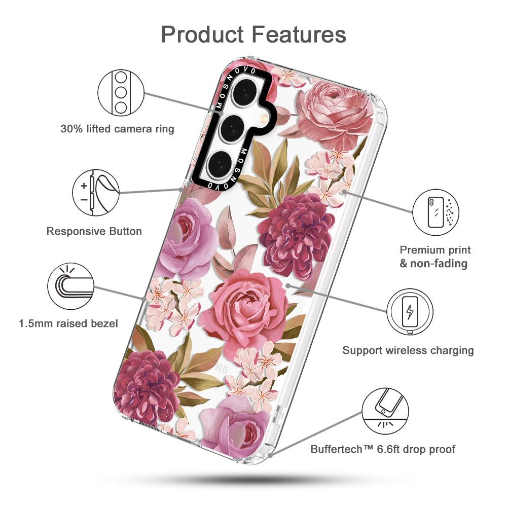 Blossom Flower Floral Phone Case - Samsung Galaxy S23 FE Case