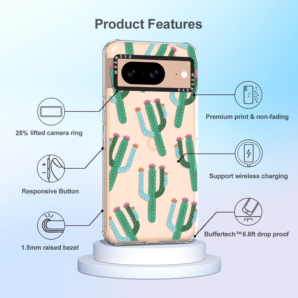 Cactus Phone Case - Google Pixel 8 Case - MOSNOVO