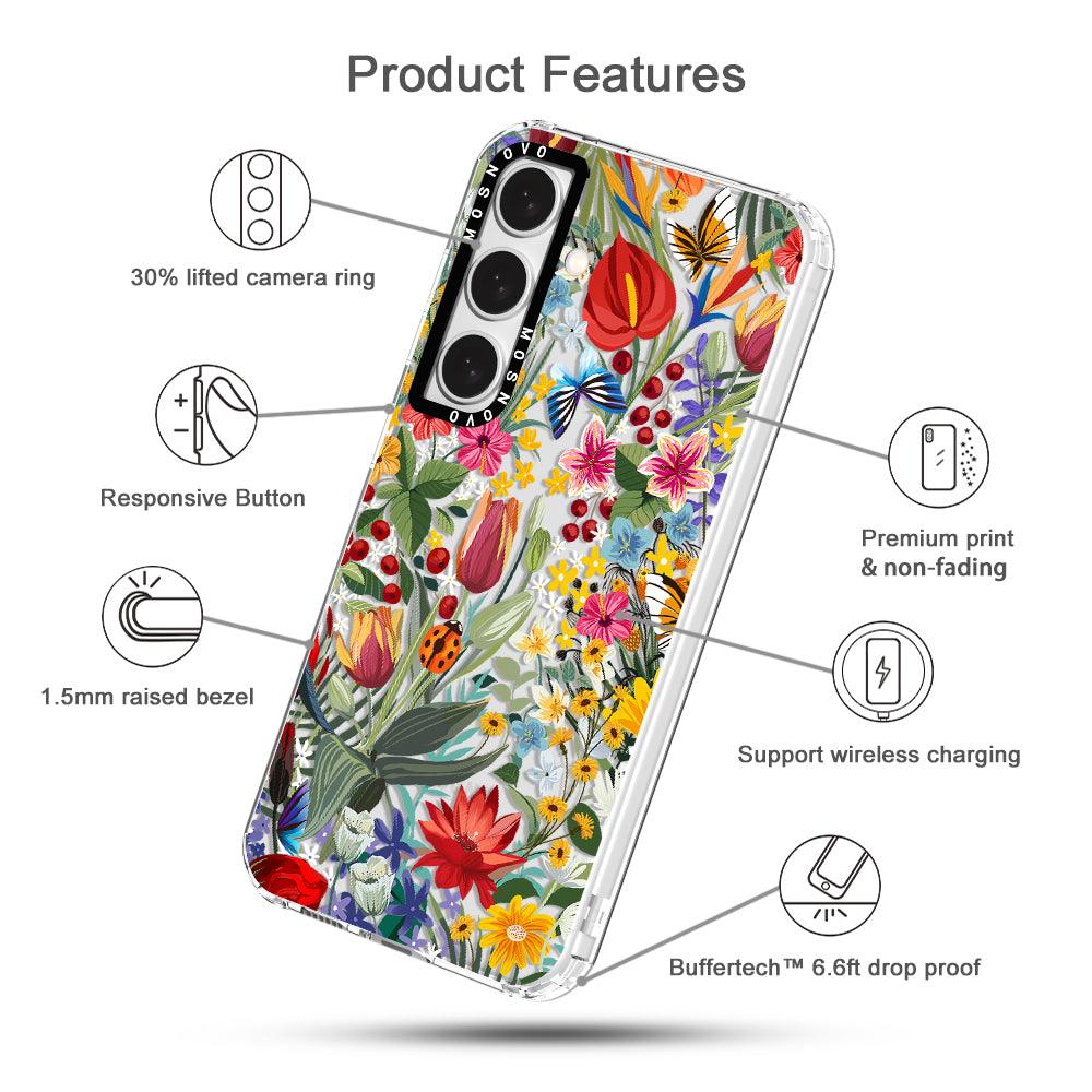 In The Garden Phone Case - Samsung Galaxy S24 Plus Case - MOSNOVO