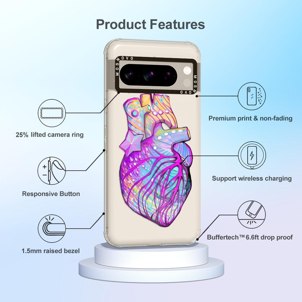 The Heart of Art Phone Case - Google Pixel 8 Pro Case - MOSNOVO