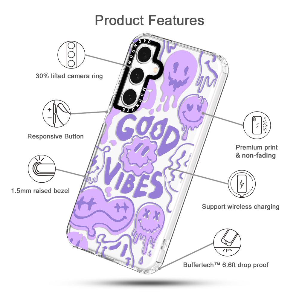 Good Vibes Phone Case - Samsung Galaxy S23 FE Case