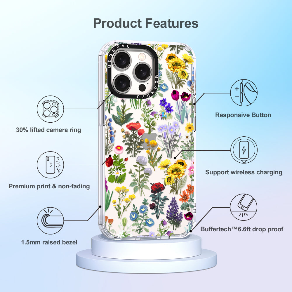 A Colorful Summer Phone Case - iPhone 15 Pro Max Case - MOSNOVO