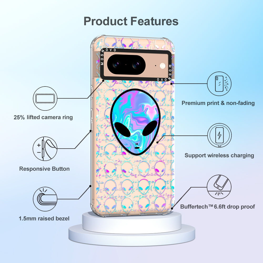 Space Alien Phone Case - Google Pixel 8 Case