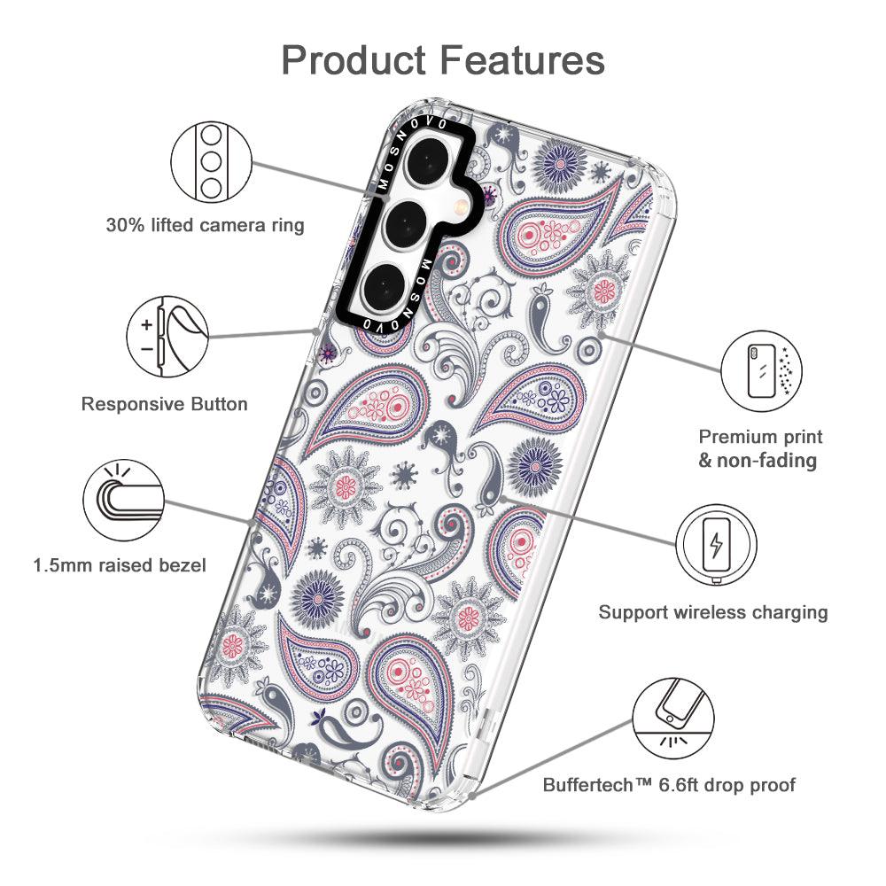 Paisley Phone Case - Samsung Galaxy S23 FE Case