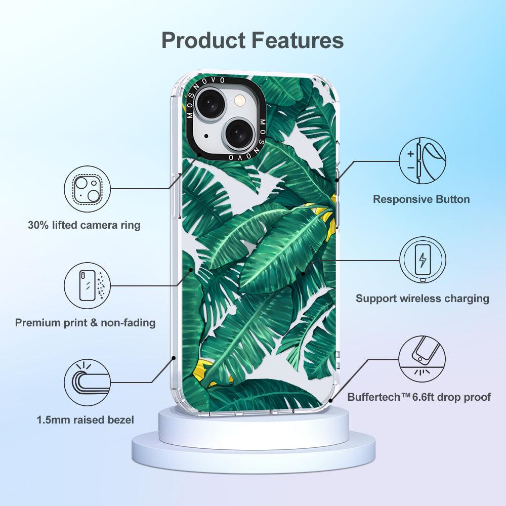 Banana Tree Phone Case - iPhone 15 Plus Case - MOSNOVO