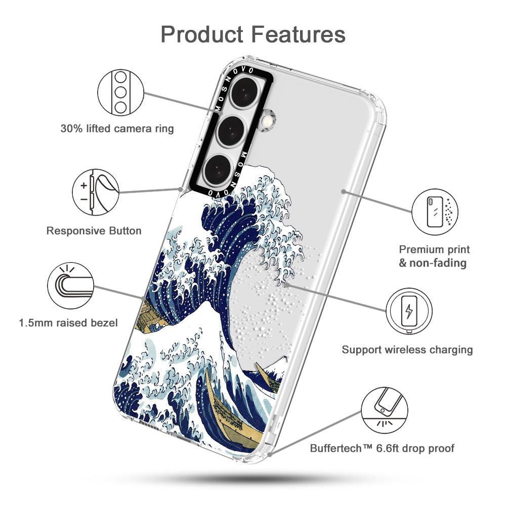 Great Wave Phone Case - Samsung Galaxy S24 Plus Case - MOSNOVO