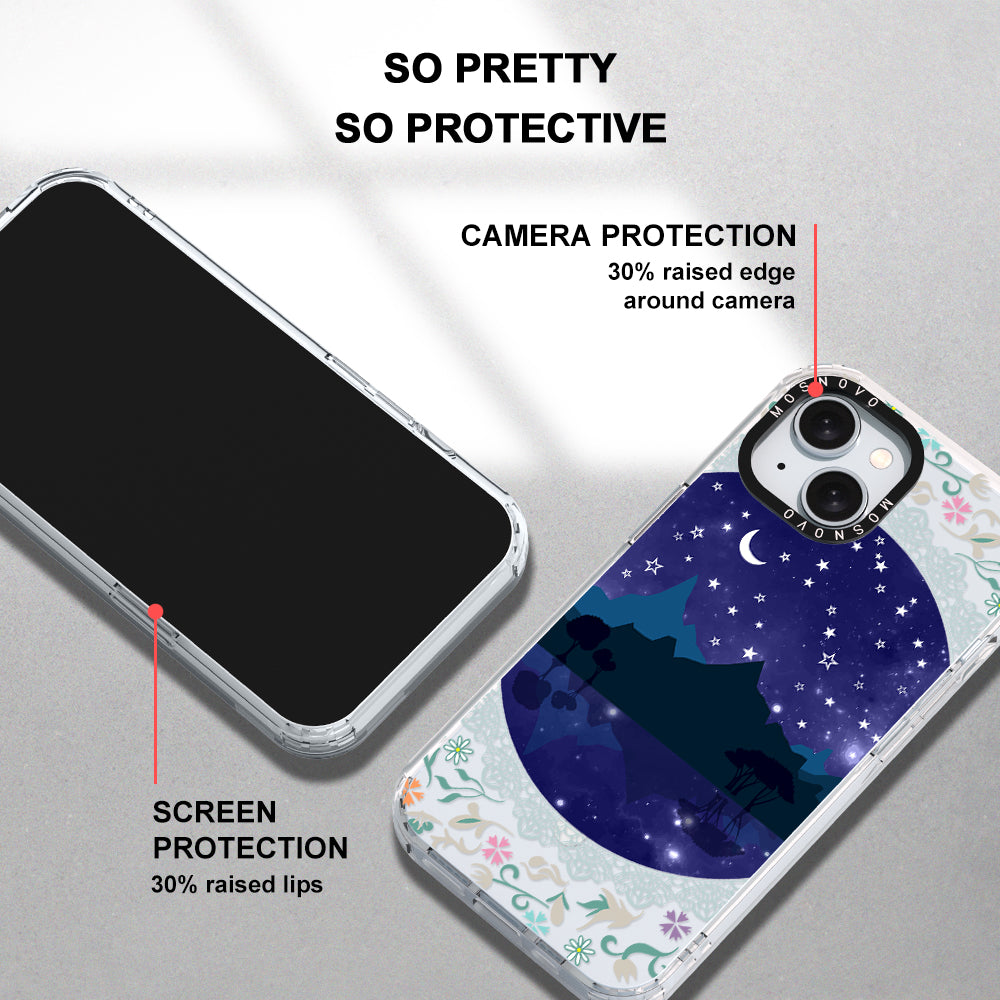 Night Scene Phone Case - iPhone 15 Case Clear With Magsafe