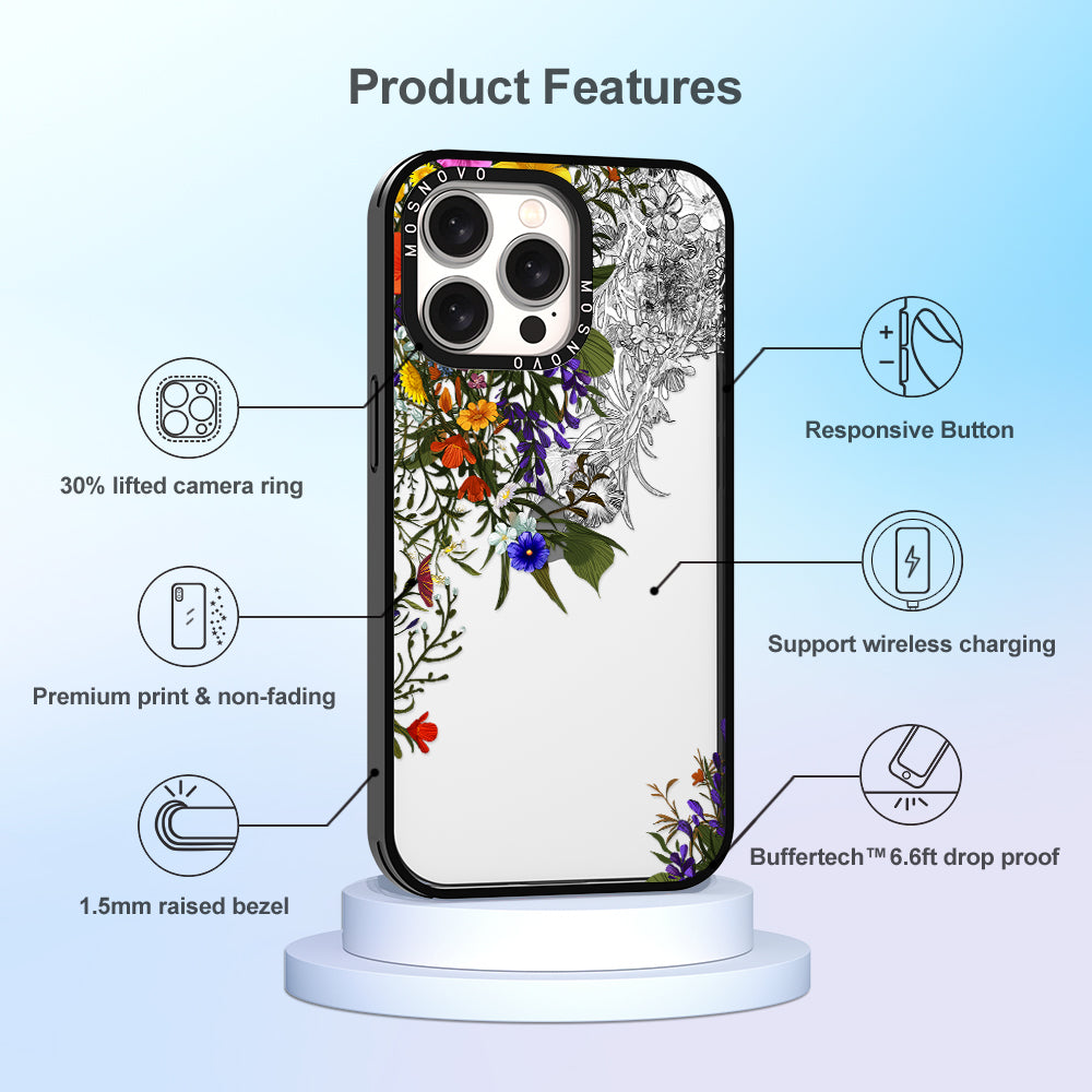 Beautiful Bloom Phone Case - iPhone 15 Pro Max Case - MOSNOVO