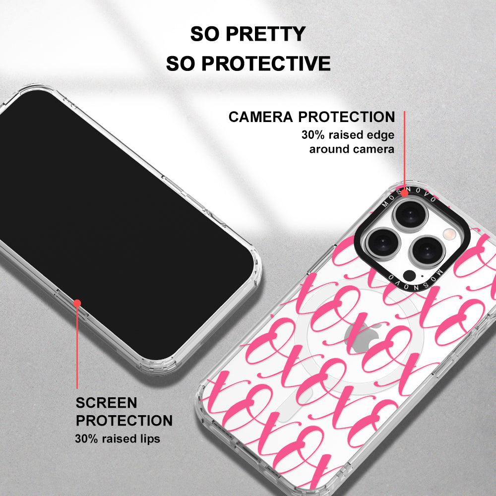 XOXO Phone Case - iPhone 15 Pro Case - MOSNOVO