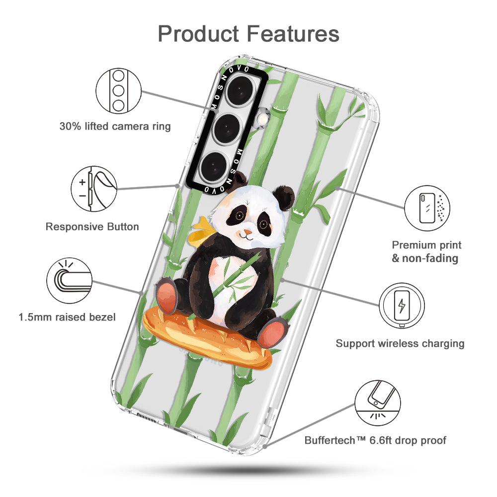 Bambo Panda Phone Case - Samsung Galaxy S24 Case - MOSNOVO