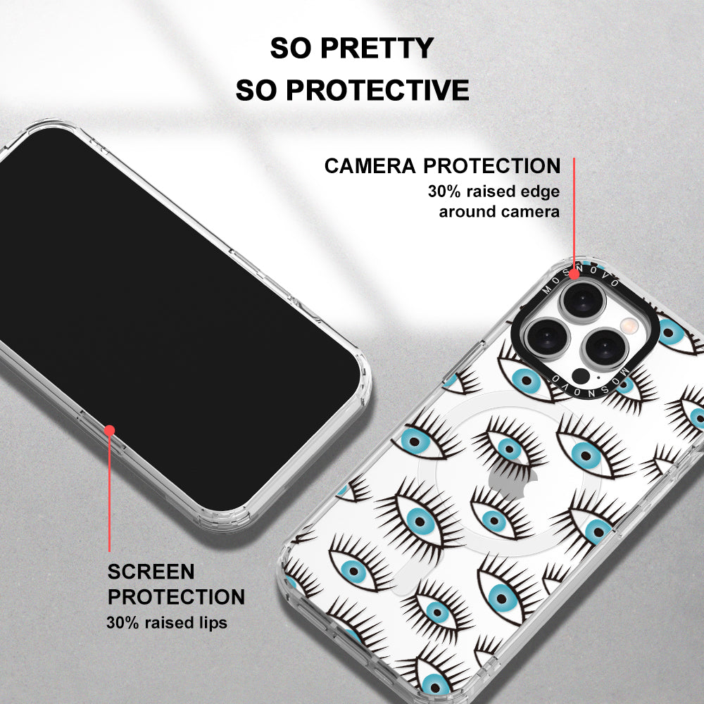 Evil Eye Phone Case - iPhone 15 Pro Max Case - MOSNOVO