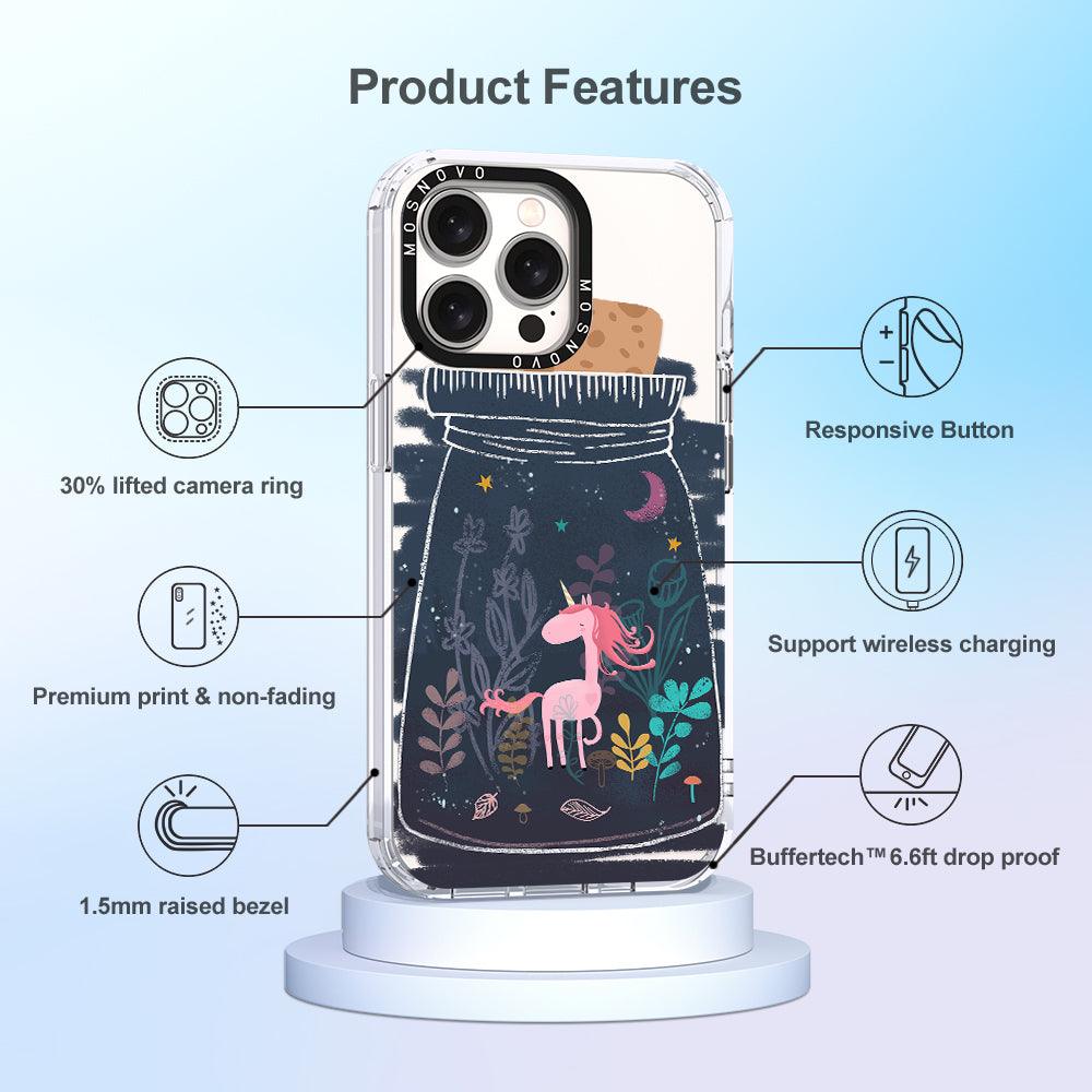 Fairy Unicorn Phone Case - iPhone 15 Pro Max Case - MOSNOVO