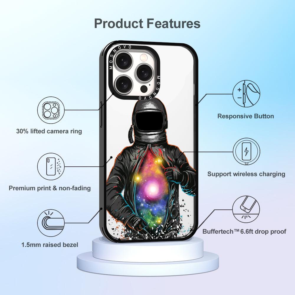 Mystery Astronaut Phone Case - iPhone 15 Pro Max Case - MOSNOVO