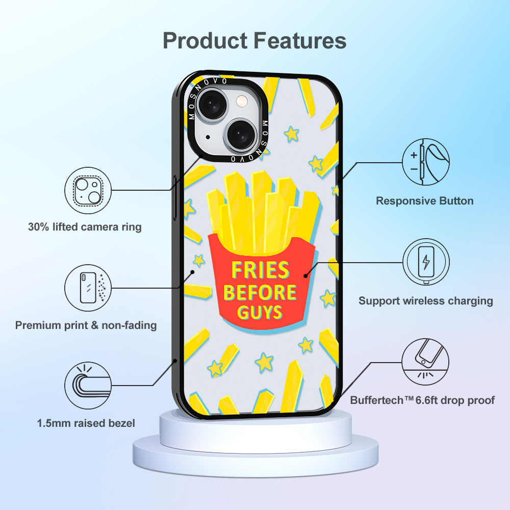 Fries Before Guys Phone Case - iPhone 15 Case - MOSNOVO